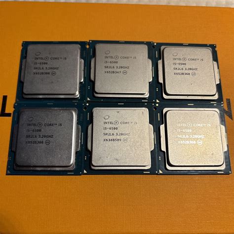 【やや傷や汚れあり】cpu Intel Core I5 6500 6枚セット【売り切り】の落札情報詳細 ヤフオク落札価格検索 オークフリー