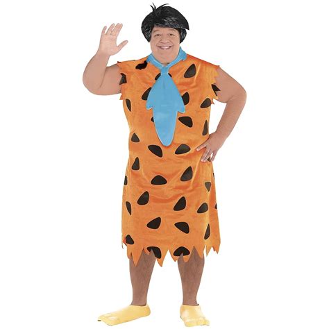 Adult Fred Flintstone Costume Plus Size The Flintstones Party City