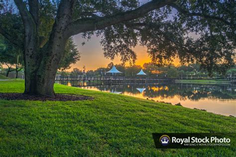 Cranes Roost Park Altamonte Springs Florida Royal Stock Photo