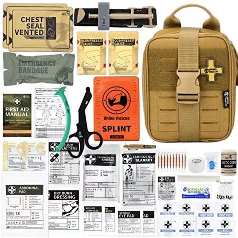 Rhino Rescue Ifak Kit De Primeros Auxilios Para Trauma Bo Meses