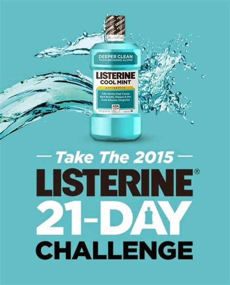 Completing the LISTERINE 21 Day Challenge! - Sippy Cup Mom