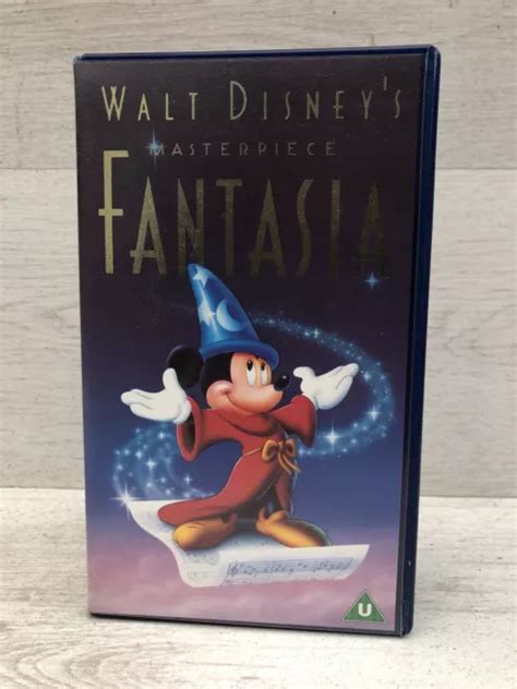 WALT DISNEY FANTASIA VHS Video Tape 5 99 PicClick UK