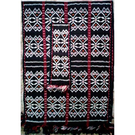 Jual TENUN IKAT ROTE KAIN TENUN IKAT ROTE Selendang Sarung Asli Rote