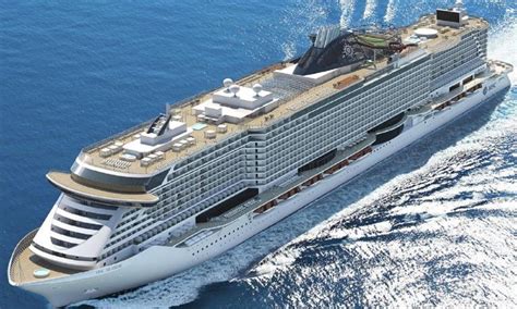 MSC Seashore Floats Out at Fincantieri Shipyard