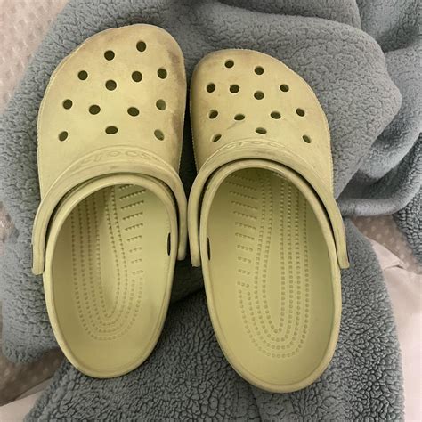 Lime green crocs size 5 in men’s 7 in women’s - Depop