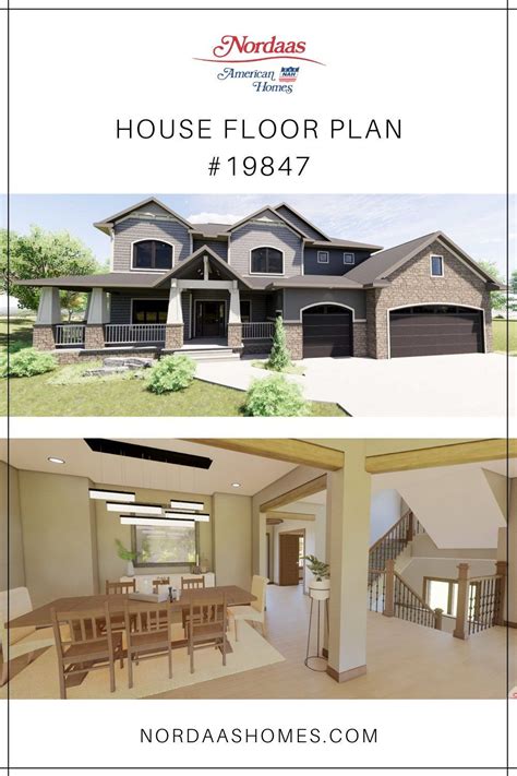 This Craftsman House Plan 19847 From Nordaas Homes Is The