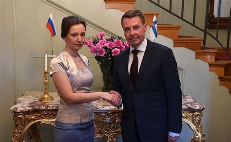 Anna Kuznetsova Made Two Day Visit To Finland • President Of Russia