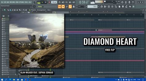 Alan Walker Feat Sophia Somajo Diamond Heart Fl Studio Remake