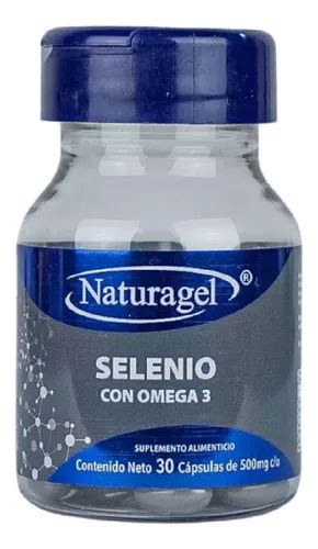 Selenio Con Omega Naturagel Con C Psulas Sabor Sin Sabor