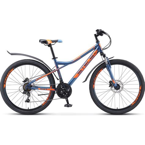 Велосипед STELS navigator-510 v010 d 26", размер рамы 16", темно-синий ...