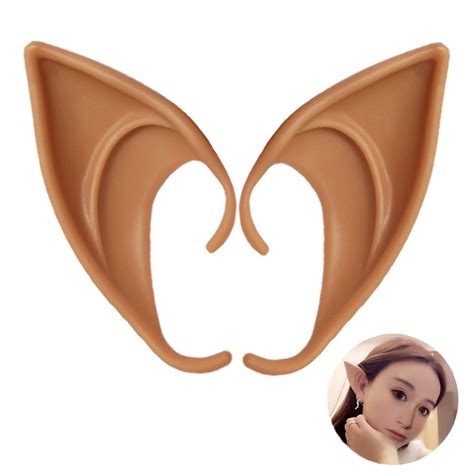 Buy Uveefun Fairy Pixie Elf Ears Soft Pointed Ears Tips Accessories