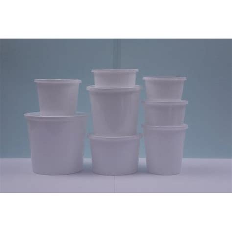 Hazel Polypropylene White Food Packaging Container At Rs 4 50 Piece In