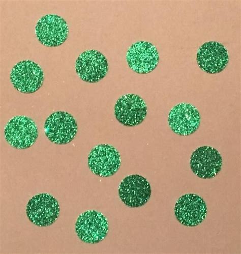 200 Green Glitter Confetti St. Patrick's Day Confetti Wedding Confetti ...