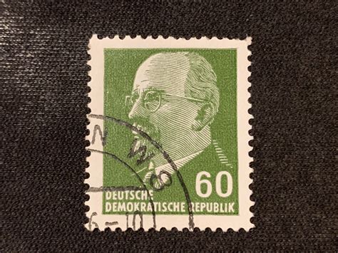 Germany East Ddr Deutsche Democratic Republic Walter Ulbricht