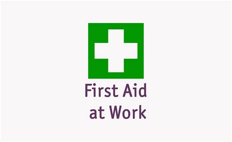 First Aid At Work Sb Skills Solutions