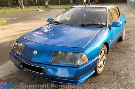 Renault Alpine Gta A610 Registry