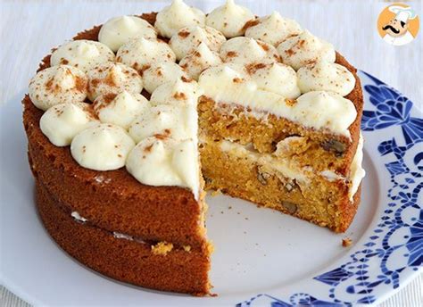 Carrot Cake Gateau Aux Carottes Recette Ptitchef