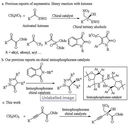 Scheme 1 Asymmetric Henry Reaction And Chiral Iminophophorane Catalysis