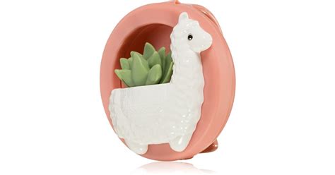 Bath Body Works Llama Car Air Freshener Holder Without Refill Hanging