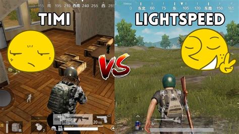 So Sánh Đồ Họa PUBG Mobile Lightspeed vs Timi Eric Gamer YouTube