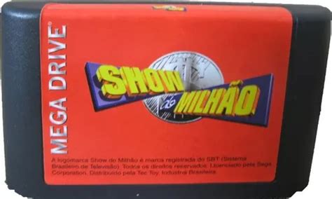 Jogo De Mega Drive Show Do Milh O Sega Mercadolivre