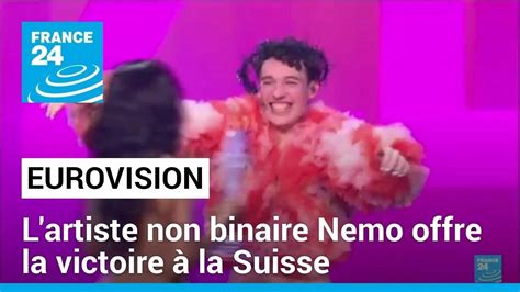 Eurovision L Artiste Non Binaire Nemo Offre La Victoire La Suisse