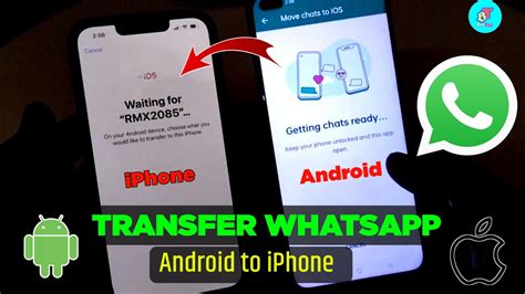 How To Transfer Whatsapp Messages From Android To Iphone New Trick