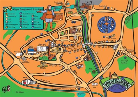 town map bridgwater westover web