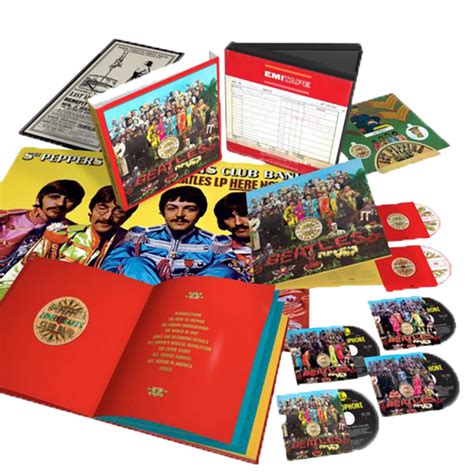 Sgt Peppers Lonely Hearts Club Band Anniversary Edition 6 Disc Super The Beatles Official Store