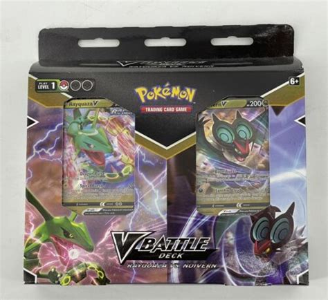 Pokémon Tcg Rayquaza Vs Noivern V Battle Theme Deck Set New Sealed Fast