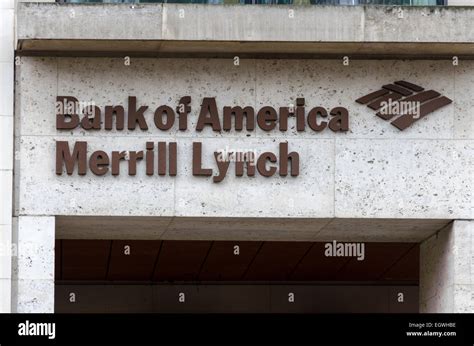 Bank Of America Merrill Lynch Logo Hi Res Stock Photography And Images