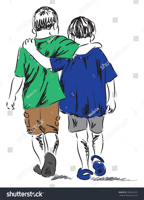 Two boys sketch: 7 774 bilder, stockfoton och vektorer | Shutterstock