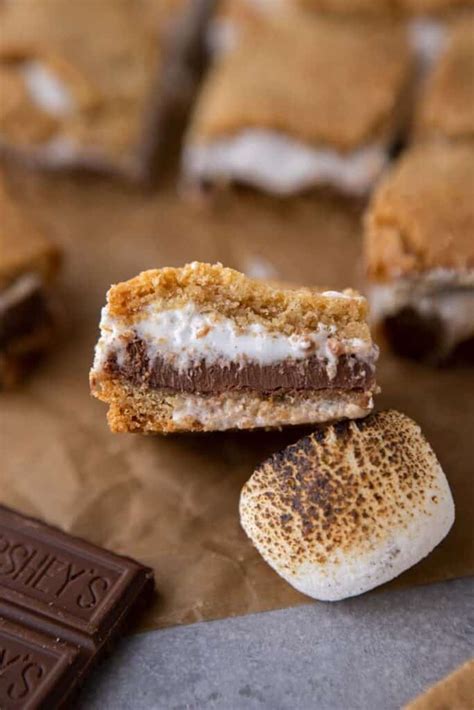 The Best Smores Cookie Bars Lifestyle Of A Foodie