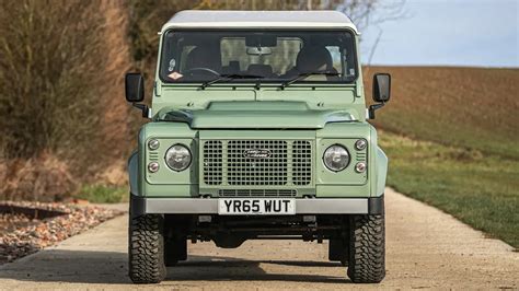 Rowan Atkinsons Rare Land Rover Defender Heritage Edition Heads To