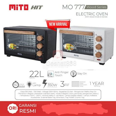 Jual Oven Mito Mitochiba Terbaru Mo Hit Wood Series Gagang Kayu