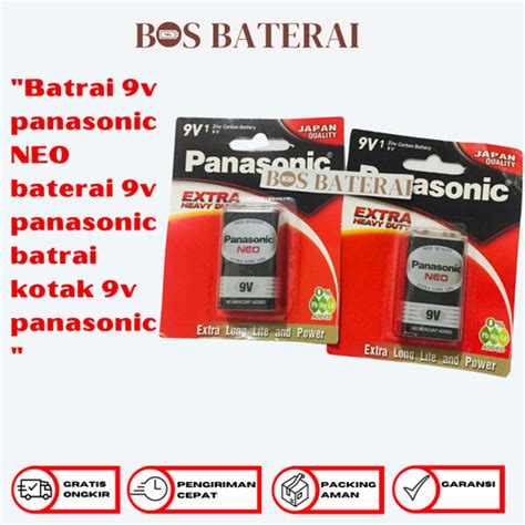 Jual Batrai V Panasonic Neo Baterai V Panasonic Batrai Kotak V