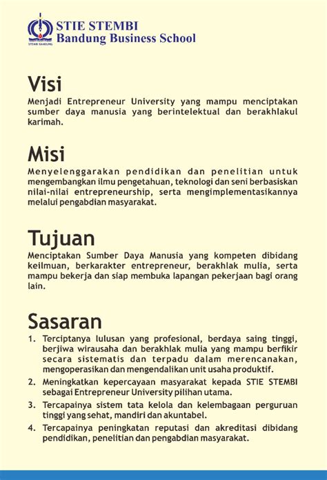 Contoh Visi Misi Dan Tujuan Sebuah Perusahaan Imagesee