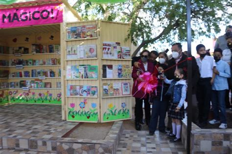 Inauguran En Primaria Agust N Olachea Avil S El Espacio Leer Es