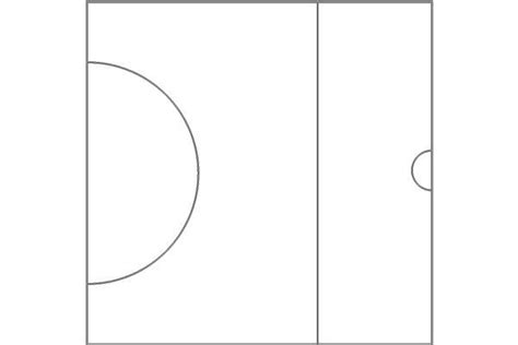 Netball Court Diagram Layout