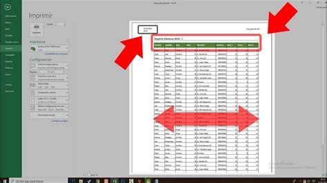 Como Imprimir Correctamente En Excel Configurar Impresi N Youtube