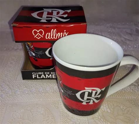 Caneca Oficial Flamengo 290ml Licenciado MercadoLivre