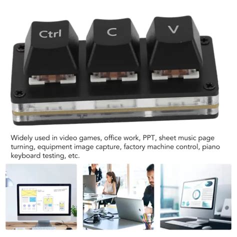 Key Mini Keypad Red Switch Hot Swappable Usb One Hasdsd Keypad Sds Picclick Uk