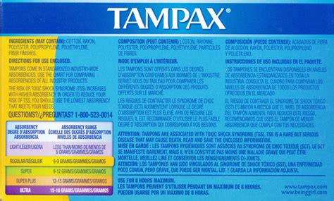 Tampax Cardboard Regular Absorbency Tampons 10 Count