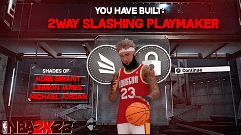 I MADE MY 2 WAY SLASHING PLAYMAKER FROM 2K20 ON NBA 2K23 BEST GUARD