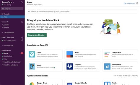 A Guide To Apps And The Slack App Directory Slack