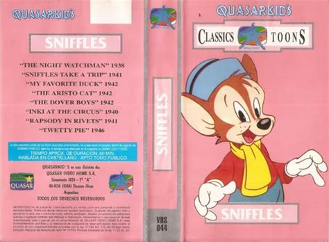 Sniffles Vhs Cartoons Dibujos Animados Castellano En Venta En Capital