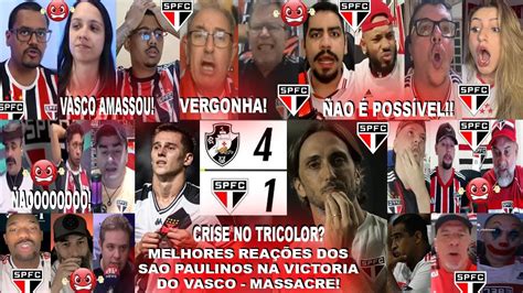 Melhores Rea Es Dos S O Paulinos Ao Vasco X S O Paulo De Virada E