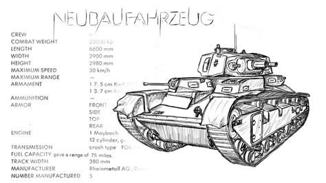 How to draw a Neubaufahrzeug! - Fan Art - World of Tanks official forum