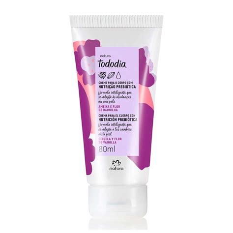 Hidratante Natura Tododia Ameixa E Flor De Baunilha 80ml Miniatura