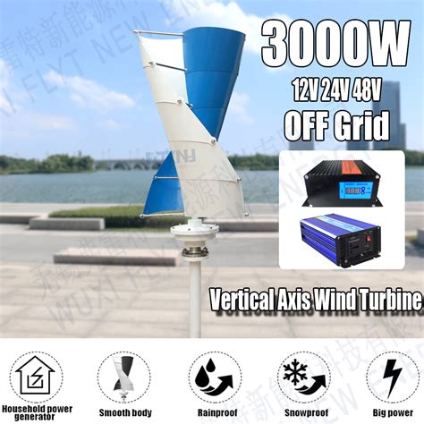 China Flytxny 2000w Vertical Wind Turbine Free Energy Generator Factory And Suppliers Flyt